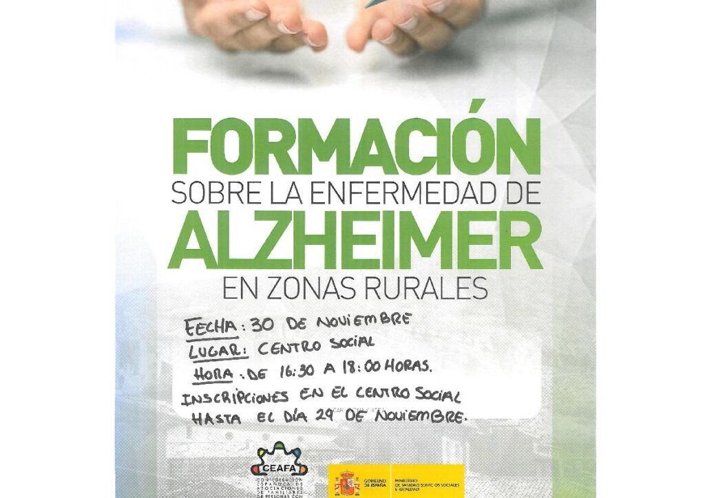 Formación sobre el Alzheimer