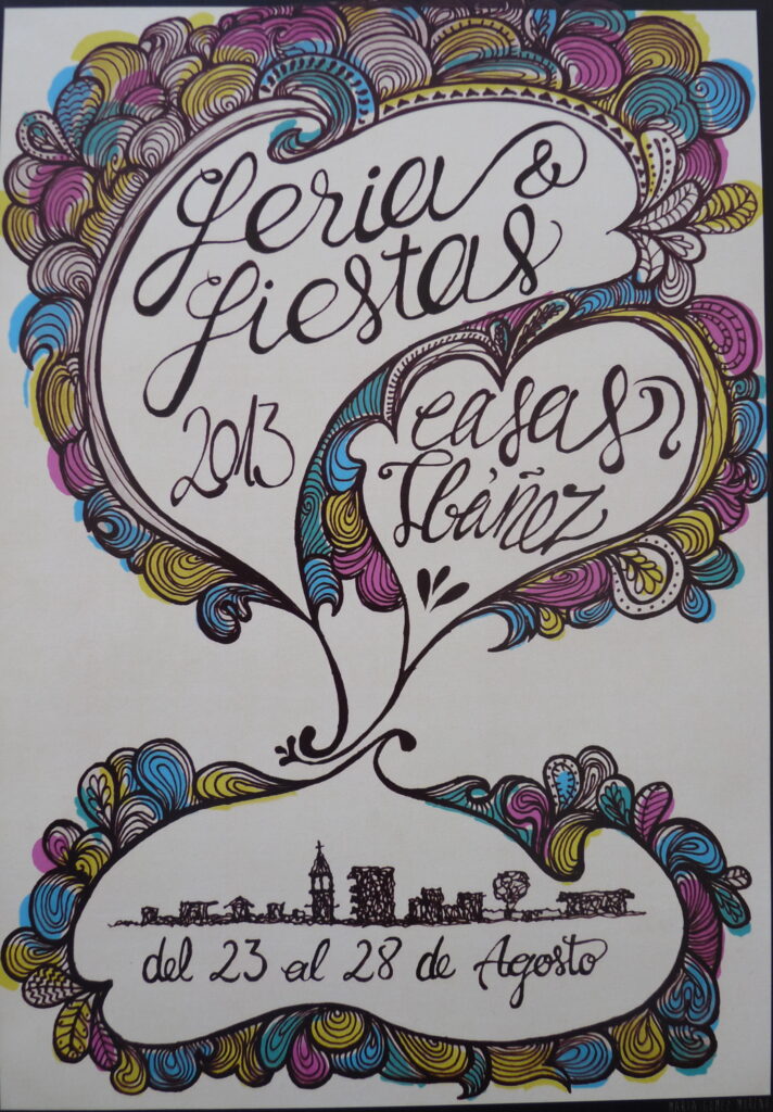 Cartel feria de fiestas