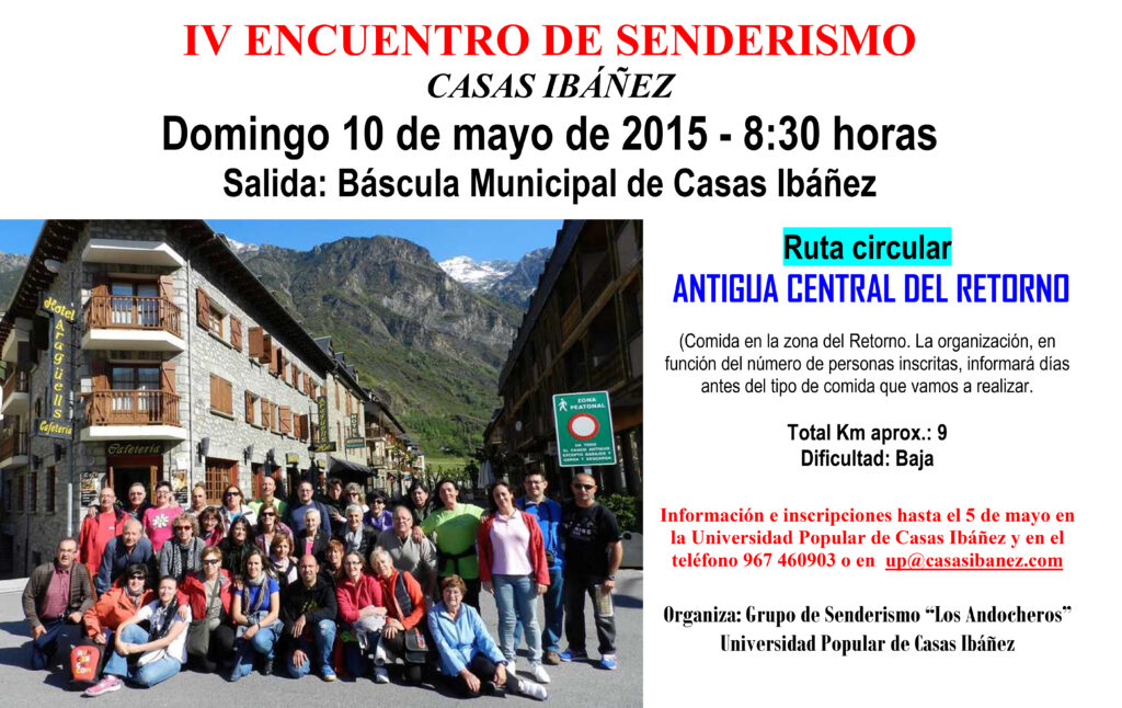 Encuentro senderimso IV