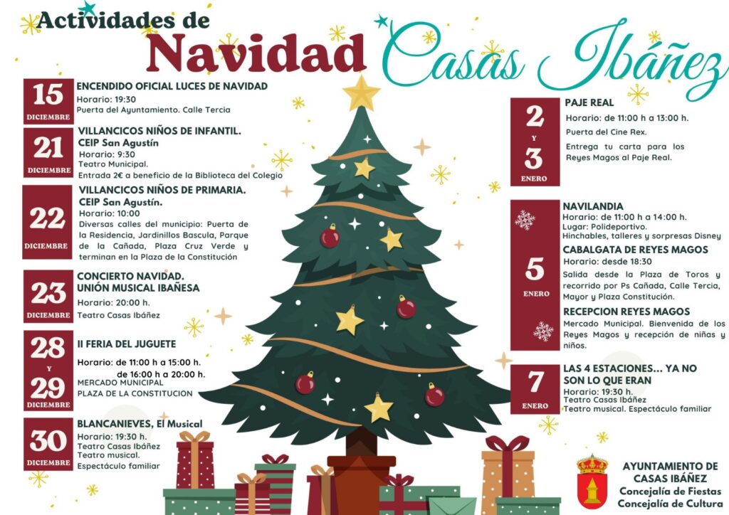 programación navidades